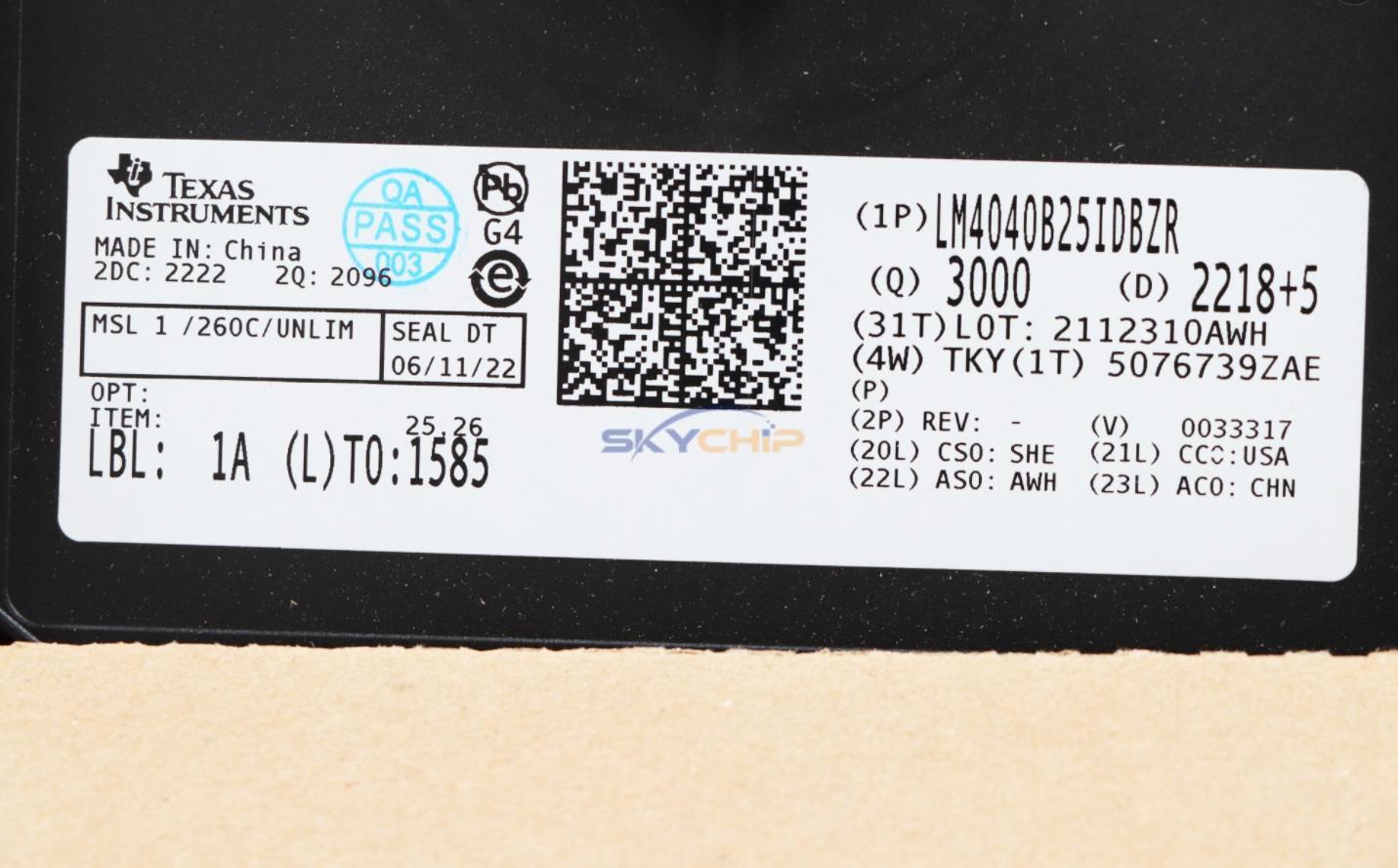 LM4040B25IDBZR