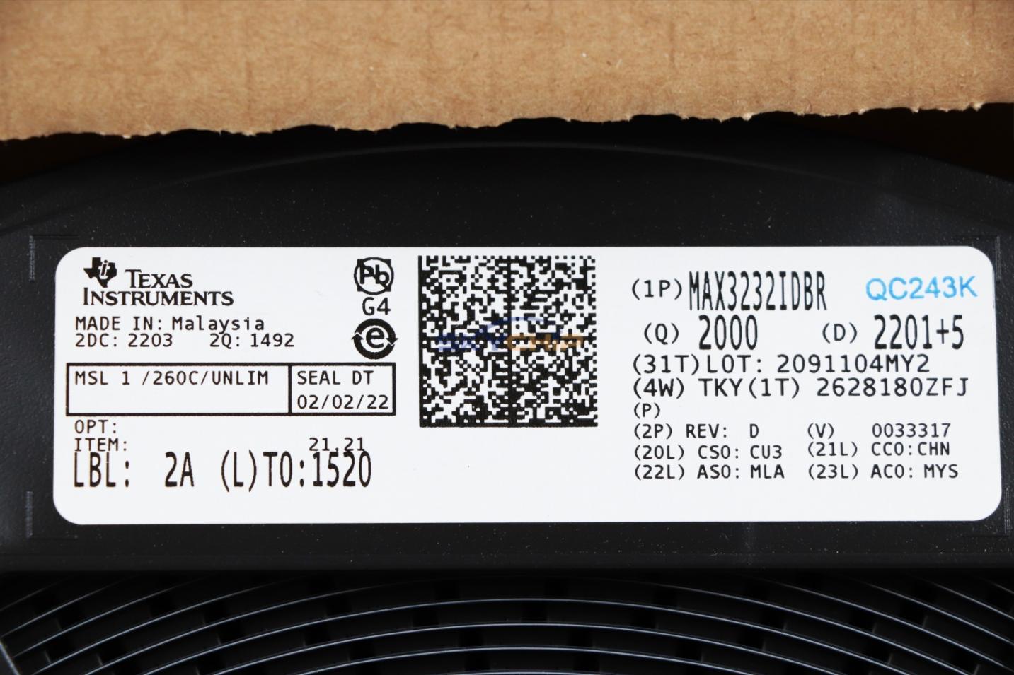 MAX3232IDBR