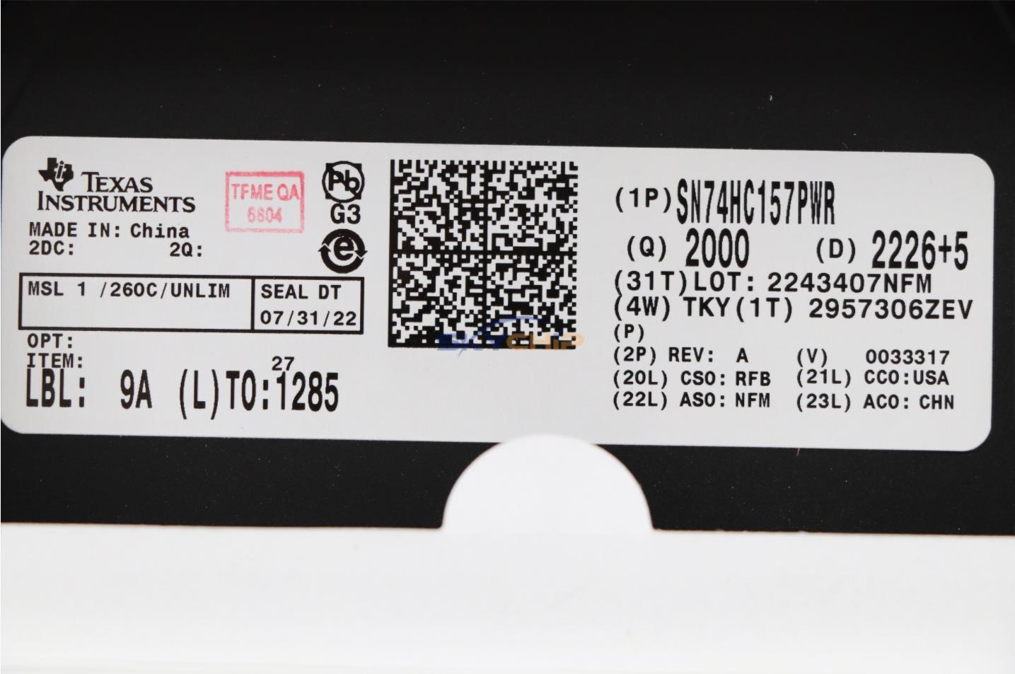 SN74HC157PWR
